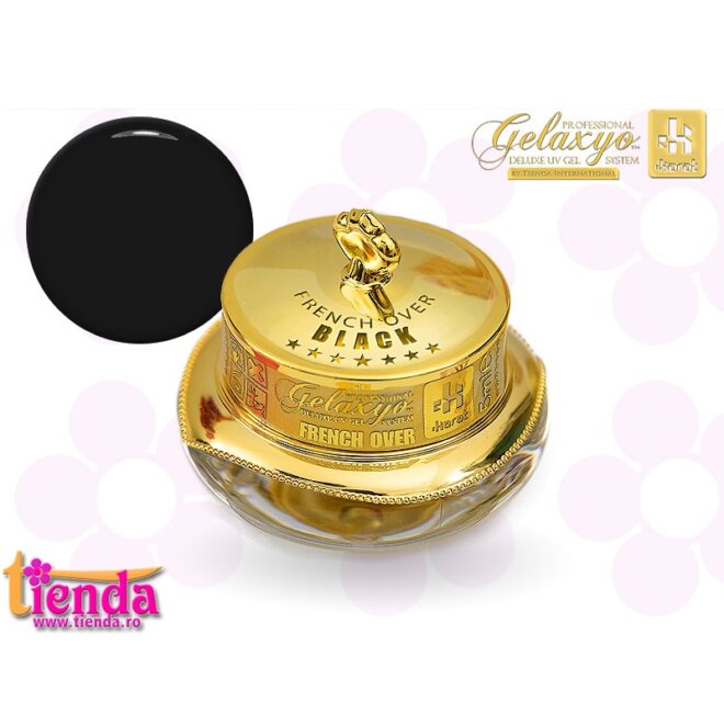 GEL UV FRENCH GELAXYO :KARAT FRENCH OVER BLACK 5ML