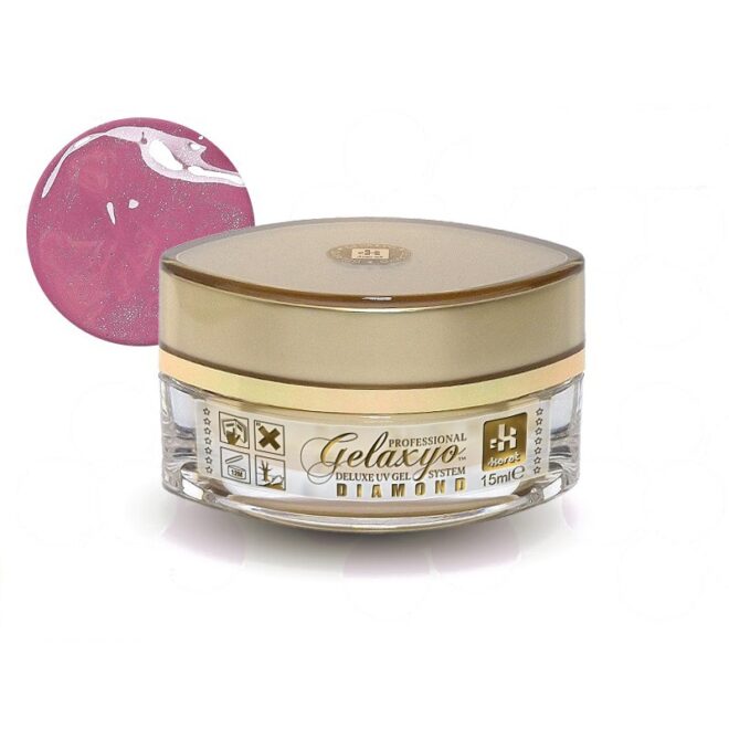 GEL UV COVER GELAXYO :KARAT CU SCLIPICI DIAMOND 15ML