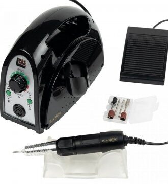 Freza unghii profesionala SPEED Master - LUXORISE Germania, 35.000 RPM, Negru