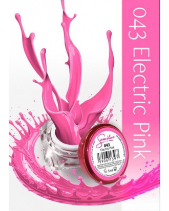 Gel Color Semilac - 043 Electric Pink