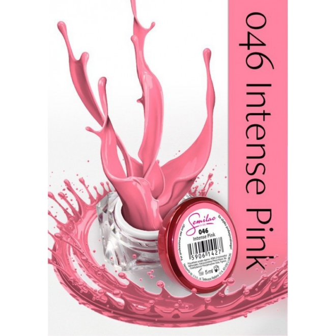 Gel Color Semilac - 046 Intense Pink