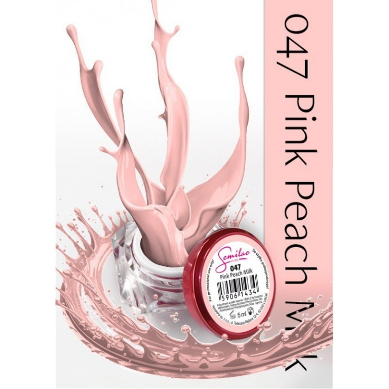 Gel Color Semilac - 047 Pink Peach Milk
