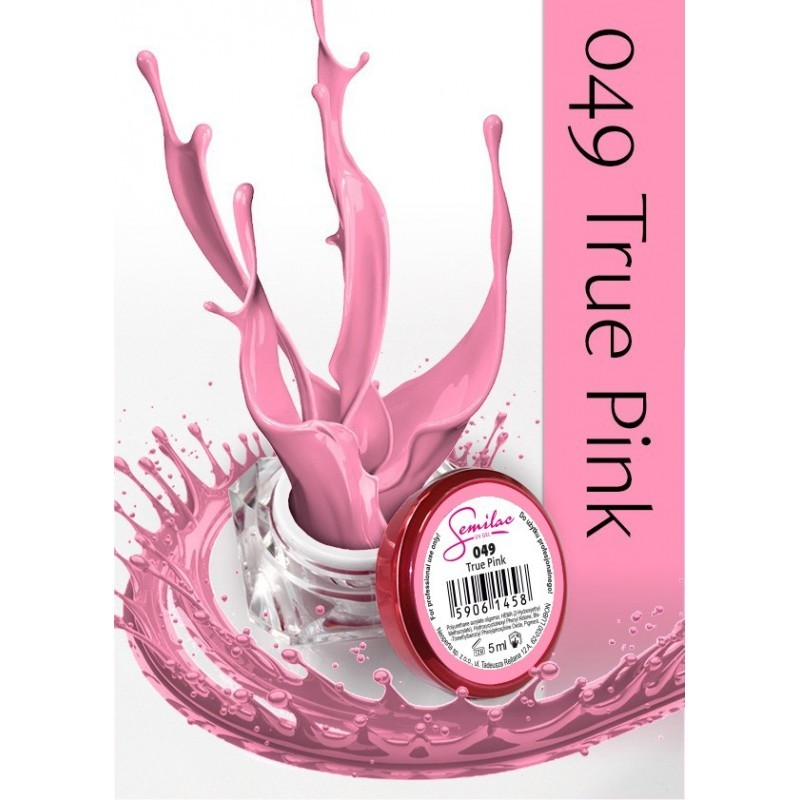 Gel Color Semilac - 049 True Pink