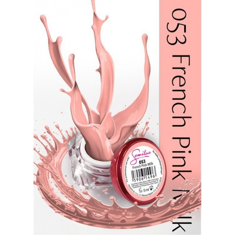 Gel Color Semilac - 053 French Pink Milk
