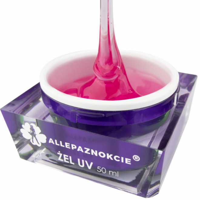 Allepaznokcie JELLY PINK GLASS 50ML