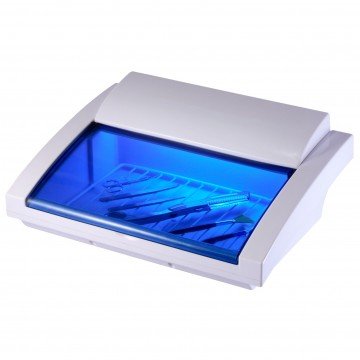 Sterilizator UV mare cu trapa si gratar pentru ustensile manichiura si coafor