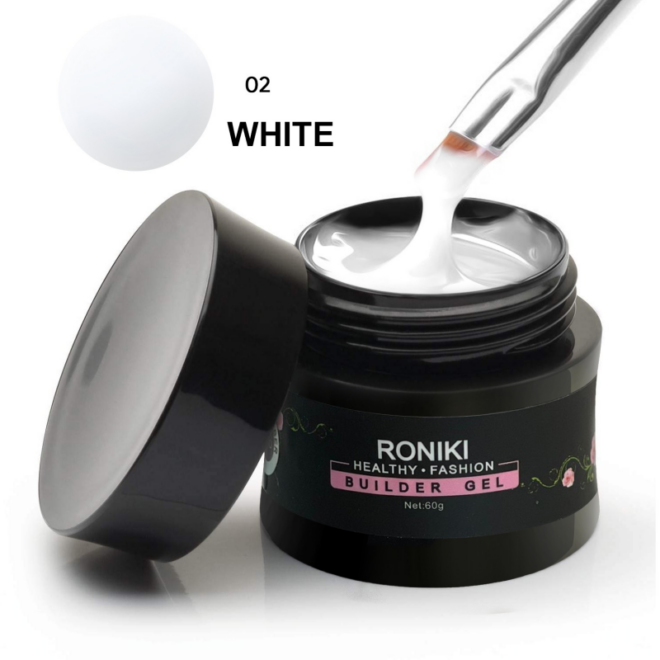 Gel Constructie Roniki 60g White 02