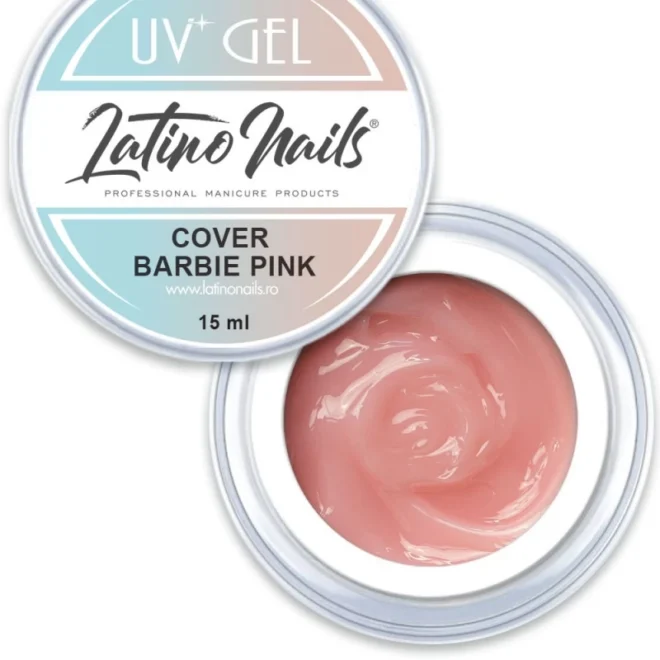 Gel Latino Nails Cover Barbie Pink 15 Ml