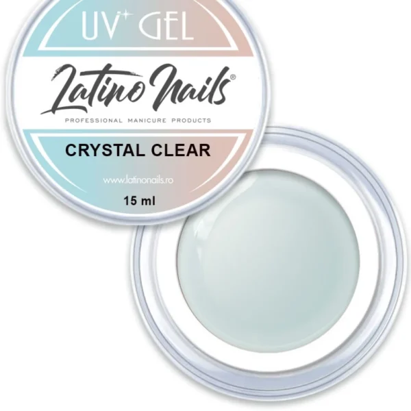 Gel Latino Nails Crystal Clear 3in1 15 Ml