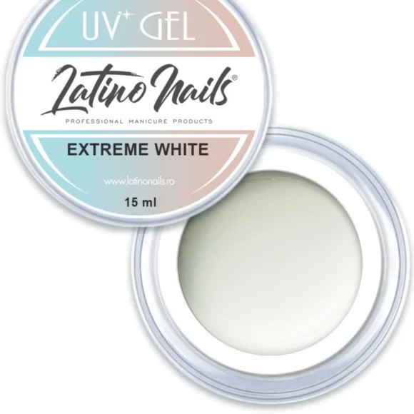 Gel Latino Nails Extreme White 15 Ml